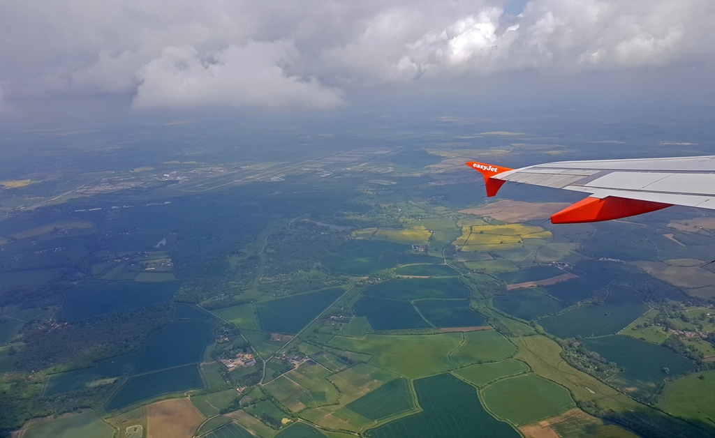 Stansted Airport and Surrounding Countryside
